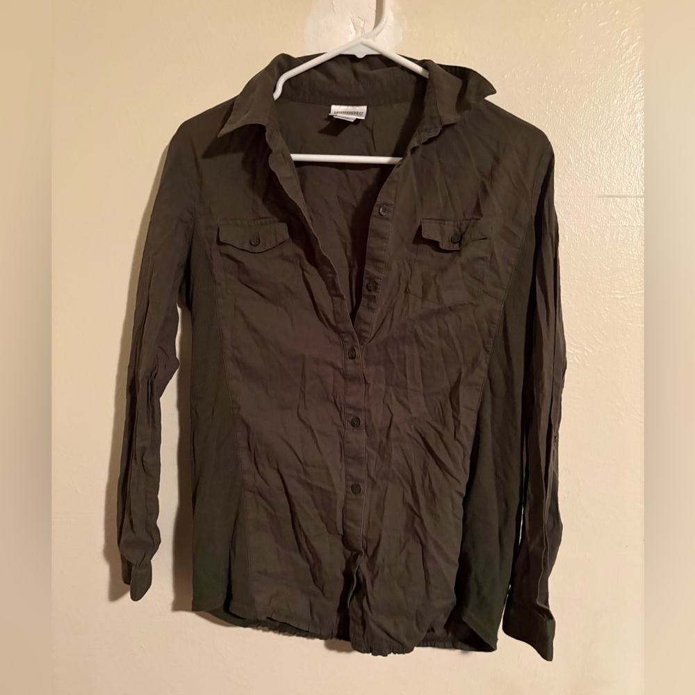 Motherhood Maternity Olive Blouse